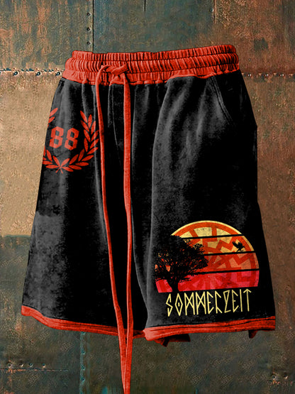Herren Sommer zeit bedruckte Shorts