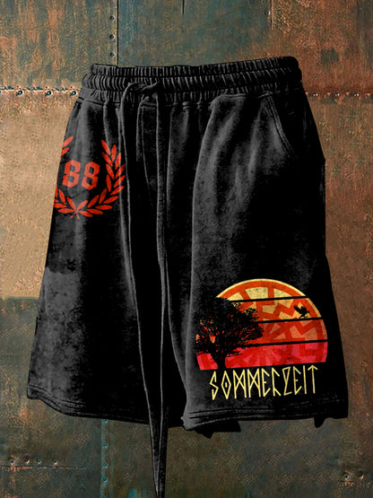Herren Sommer zeit bedruckte Shorts