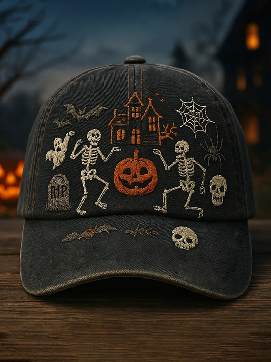 Halloween bedruckte lässige Unisex-Mütze