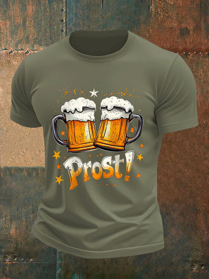Herren Prost! Lässiges T-Shirt