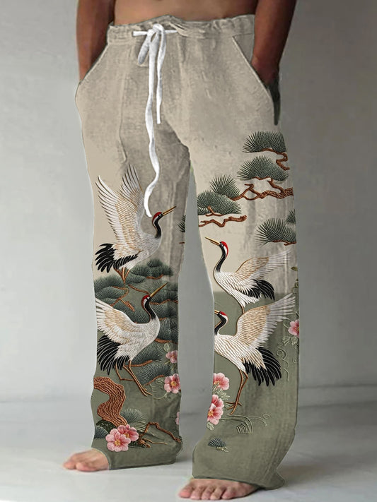 Japanische Kunst bedruckte Herren hosen
