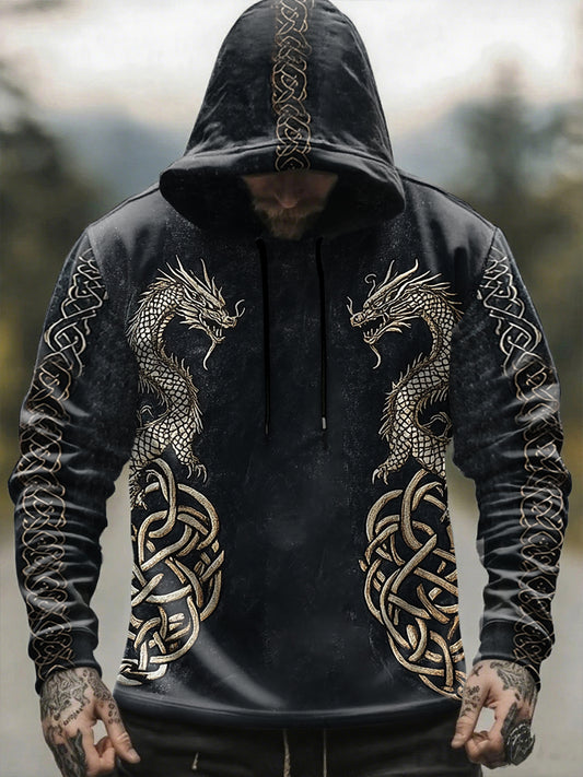 Herren Viking Kapuzen-Sweatshirt