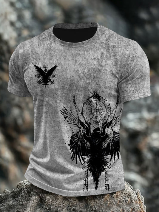 Bedrucktes T-Shirt für Herren Viking