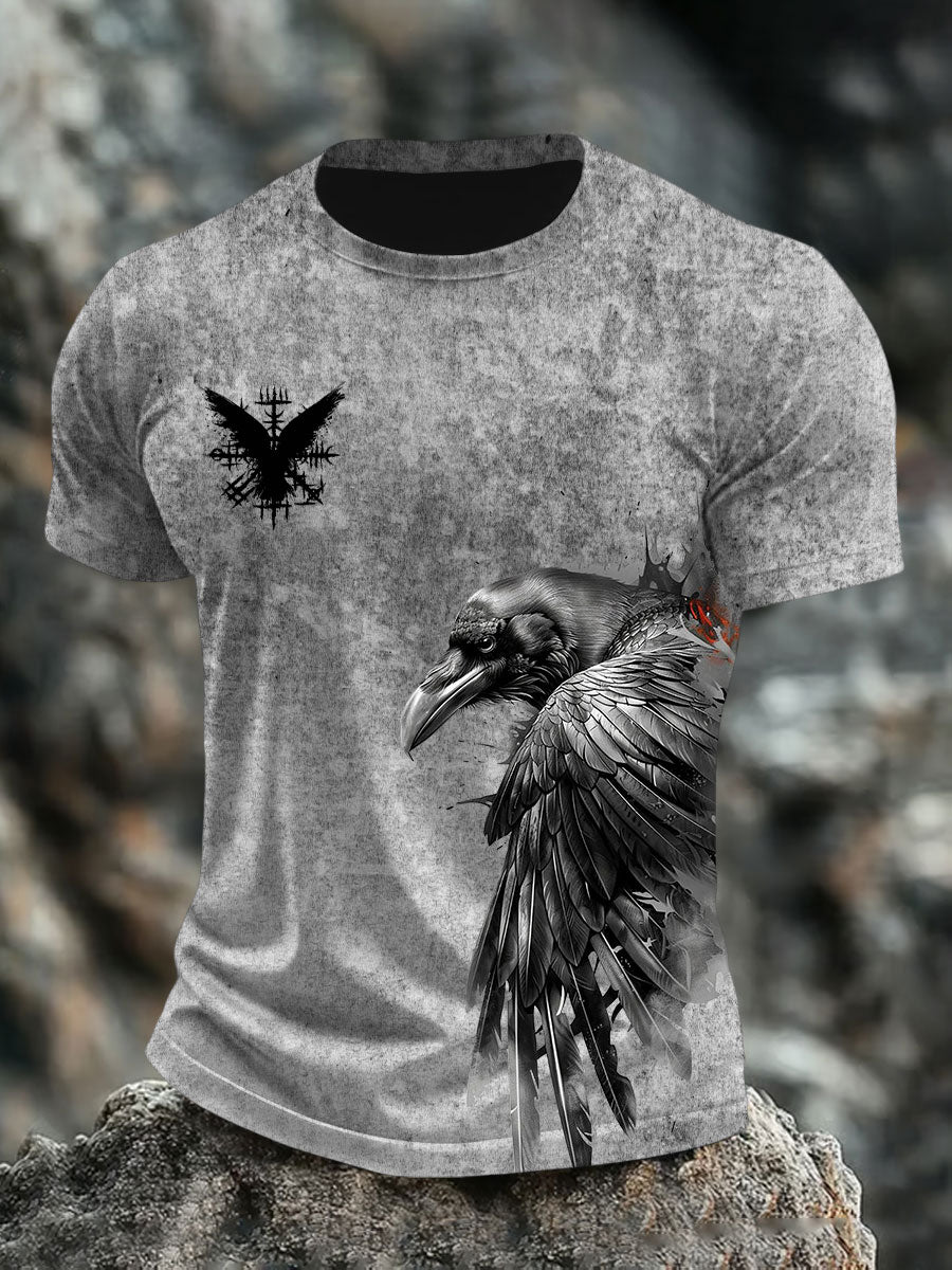 Bedrucktes T-Shirt für Herren Viking