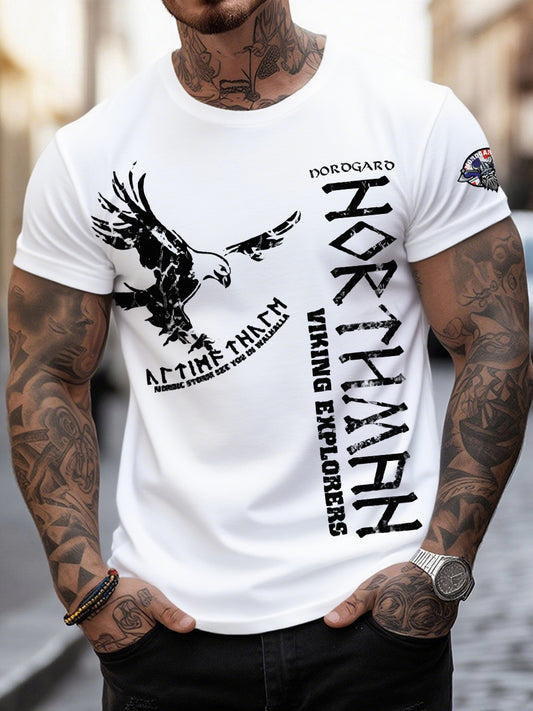Männer Wikinger Adler T-Shirts