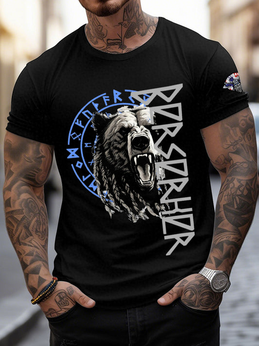 Herren Viking Wolf T-Shirts