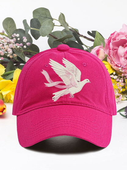 Rosa Taube Brustkrebs neutrale Hüte