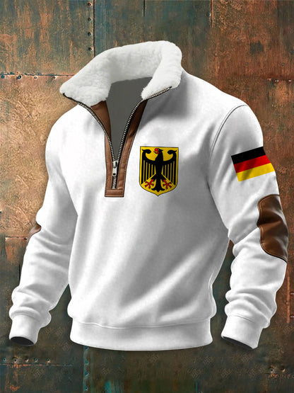 Männer Deutschland Design Hoodie