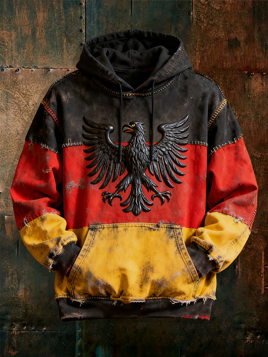 Männer Deutschland Design Hoodie
