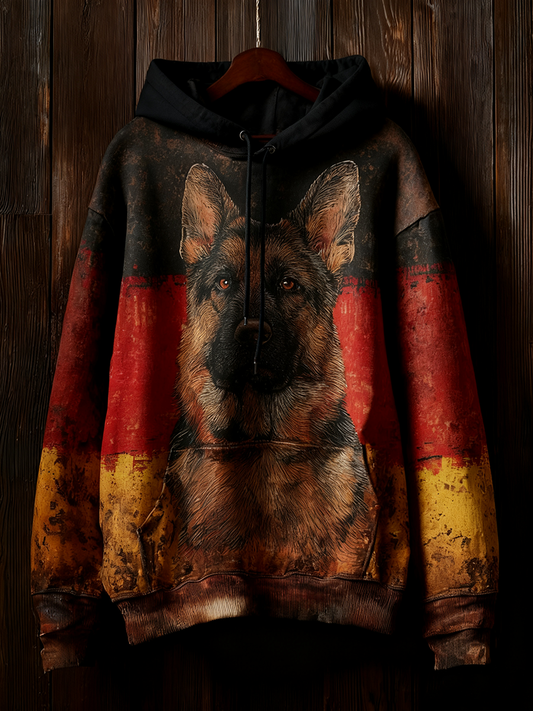 Männer Deutschland Design Hoodie