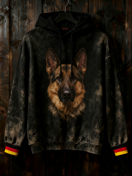 Männer Deutschland Design Hoodie