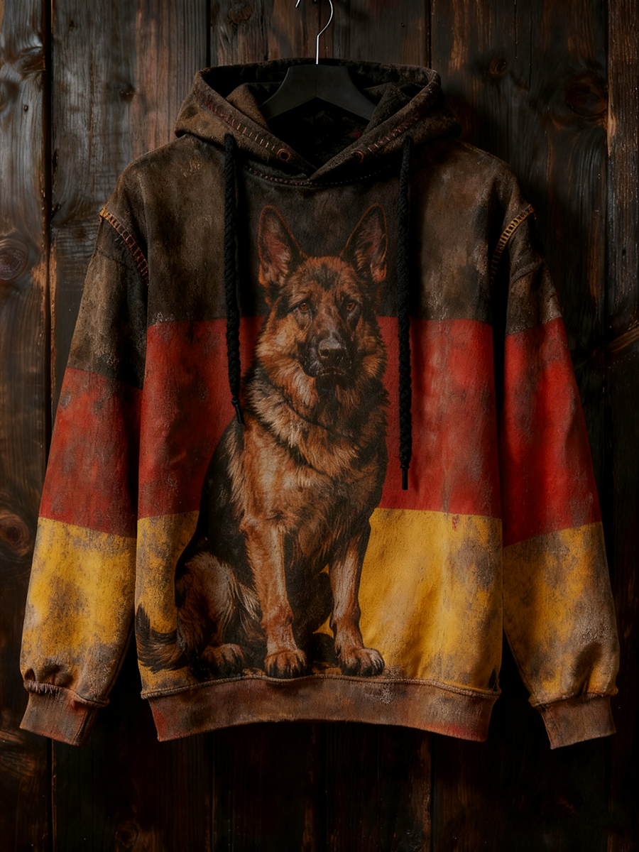 Männer Deutschland Design Hoodie