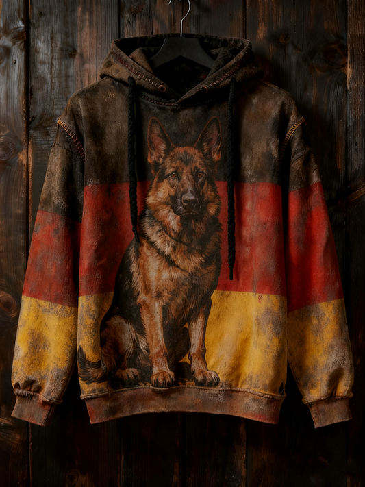 Männer Deutschland Design Hoodie