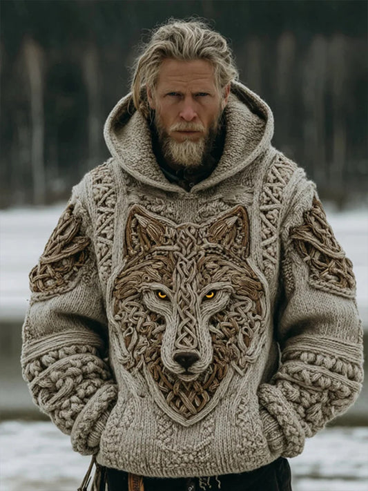 Herren Viking Kapuzen-Sweatshirt