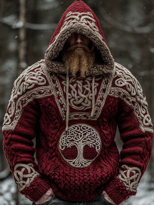 Wikinger pullover im Weihnachts stil für Männer