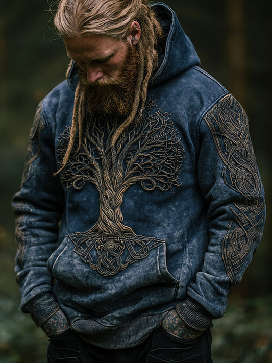 Herren Viking Kapuzen-Sweatshirt