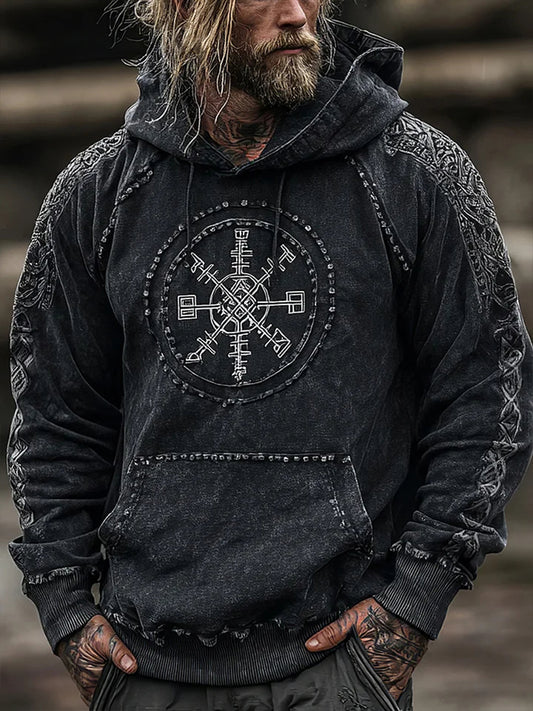 Herren Viking Kapuzen-Sweatshirt