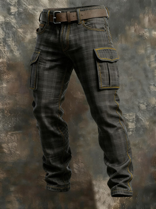 Herren Retro-Outdoor-Arbeits hosen