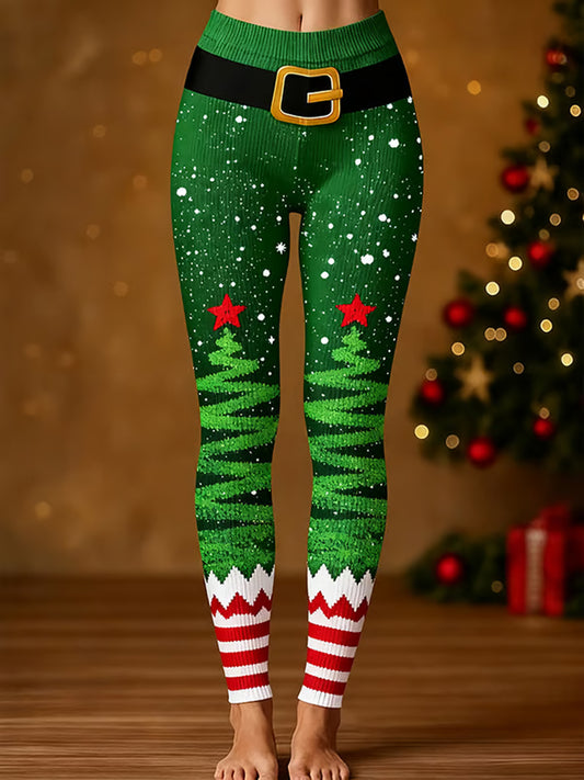 Damen-Weihnachts leggings