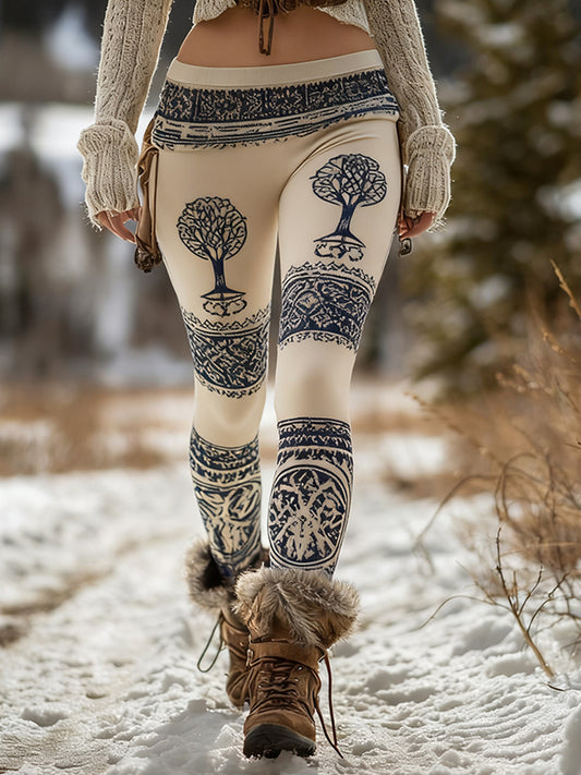Damen Leggings im Viking-Stil