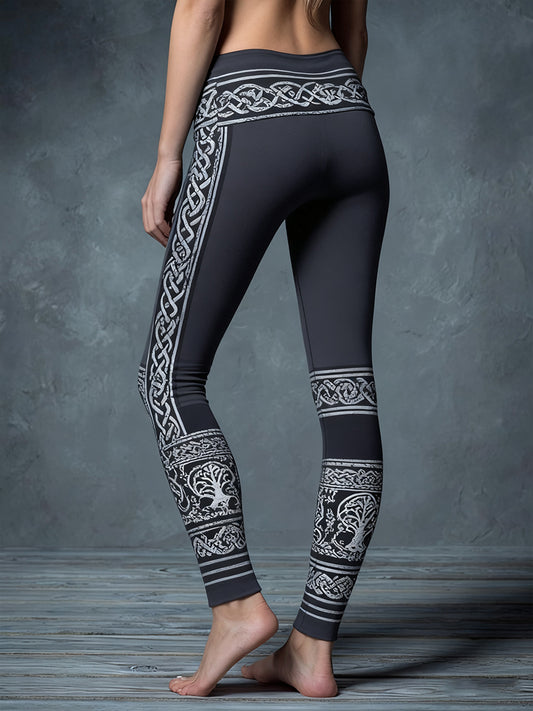 Damen Leggings im Viking-Stil
