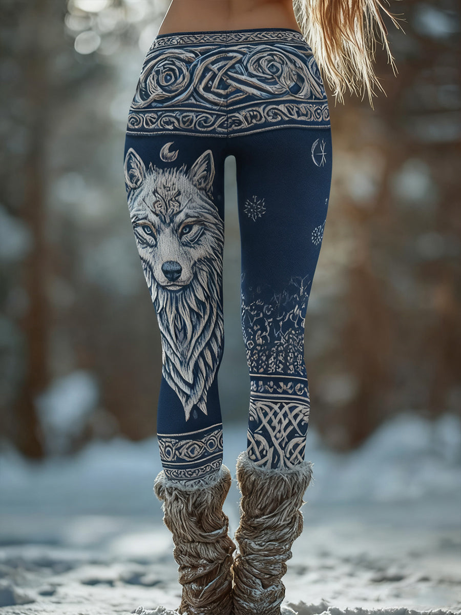 Damen Leggings im Viking-Stil