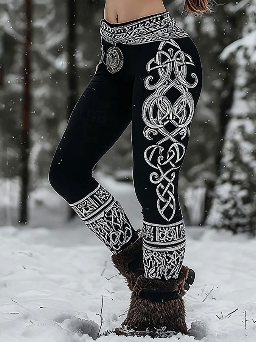 Damen-Wikinger-Leggings