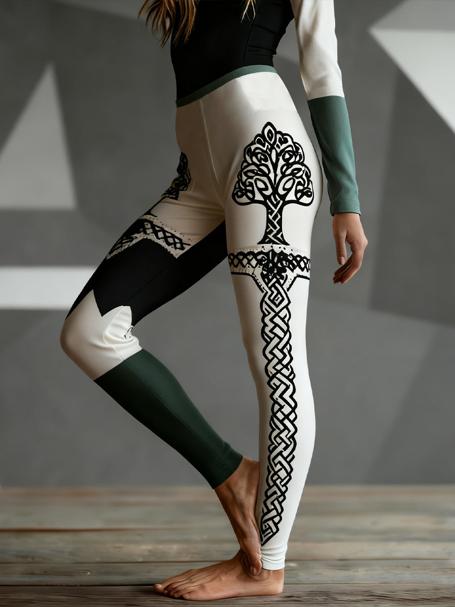 Damen Leggings im Viking-Stil