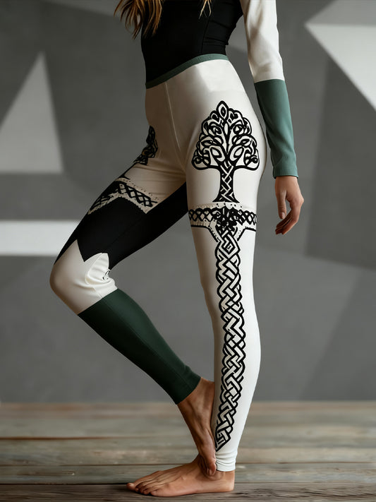 Damen Leggings im Viking-Stil