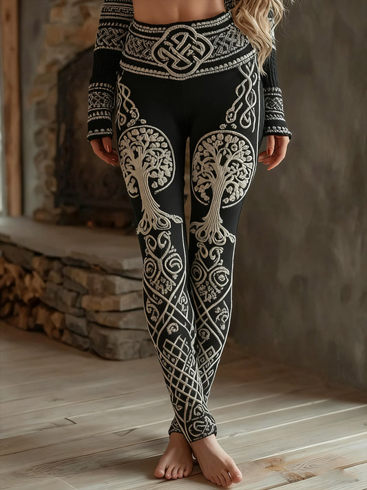 Damen Leggings im Viking-Stil