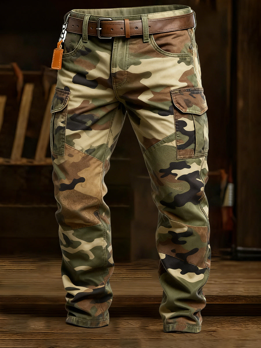 Herren Retro Business Style Freizeit hose