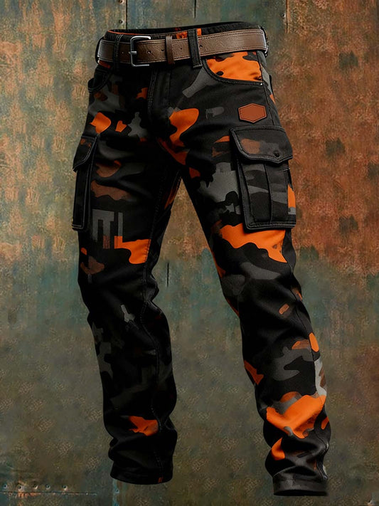 Herren Retro Business Style Freizeit hose