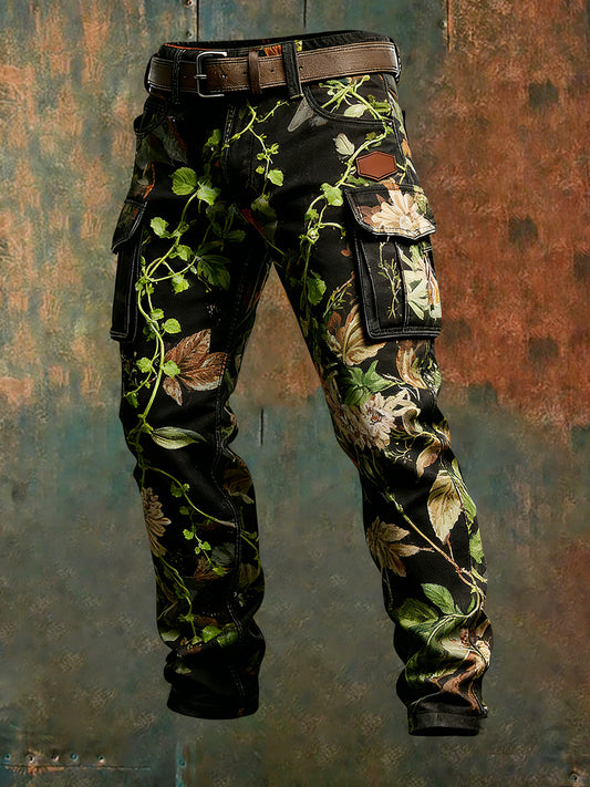 Herren Retro Business Style Freizeit hose