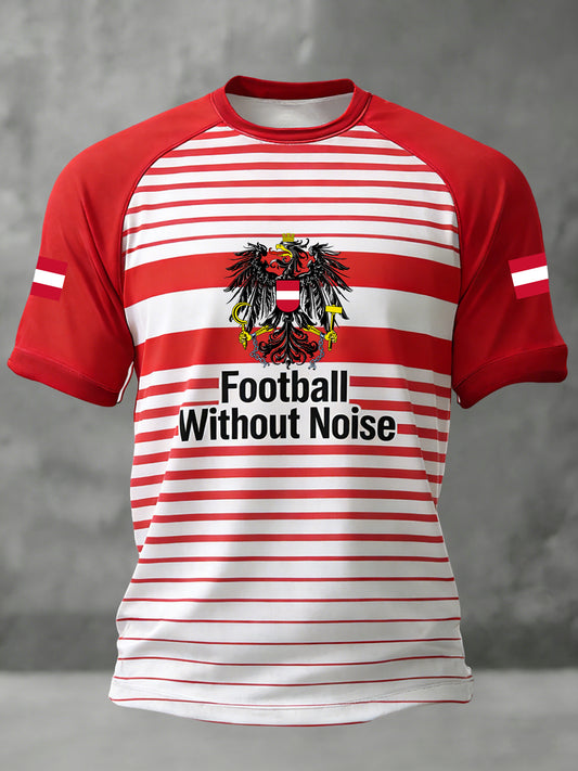 Österreich 2026 WM gestreiftes Freizeit trikot