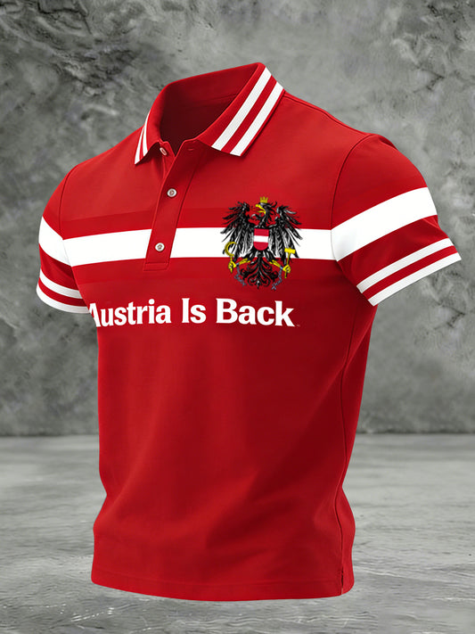 Österreich 2026 WM Österreich ist zurück Casual Polo