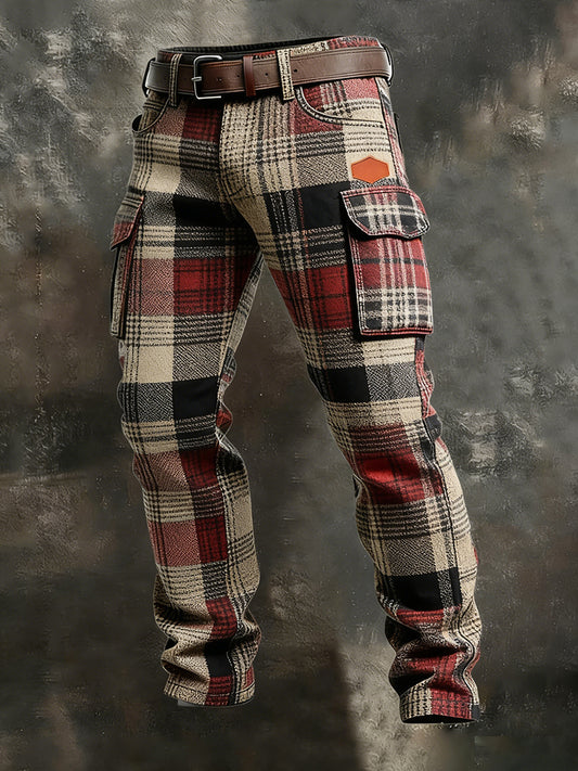 Herren Retro Business Style Freizeit hose