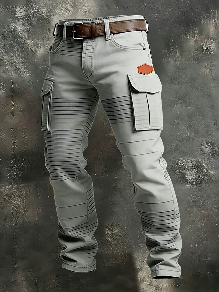 Herren Retro Business Style Freizeit hose