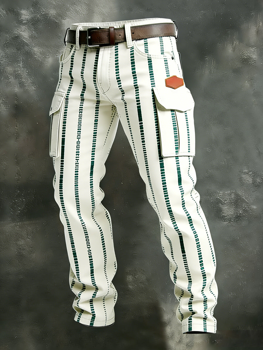Herren Retro Business Style Freizeit hose