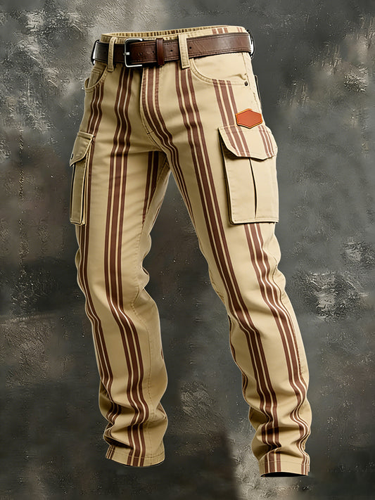 Herren Retro Business Style Freizeit hose