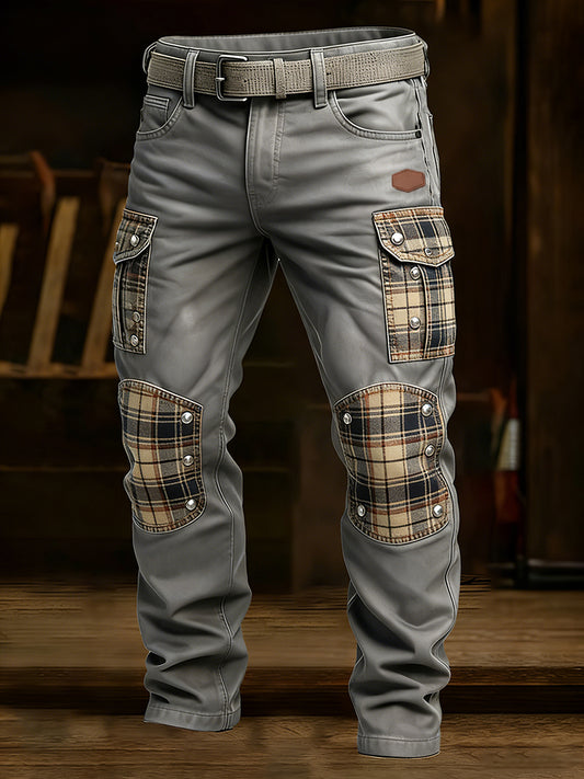 Herren Retro Business Style Freizeit hose