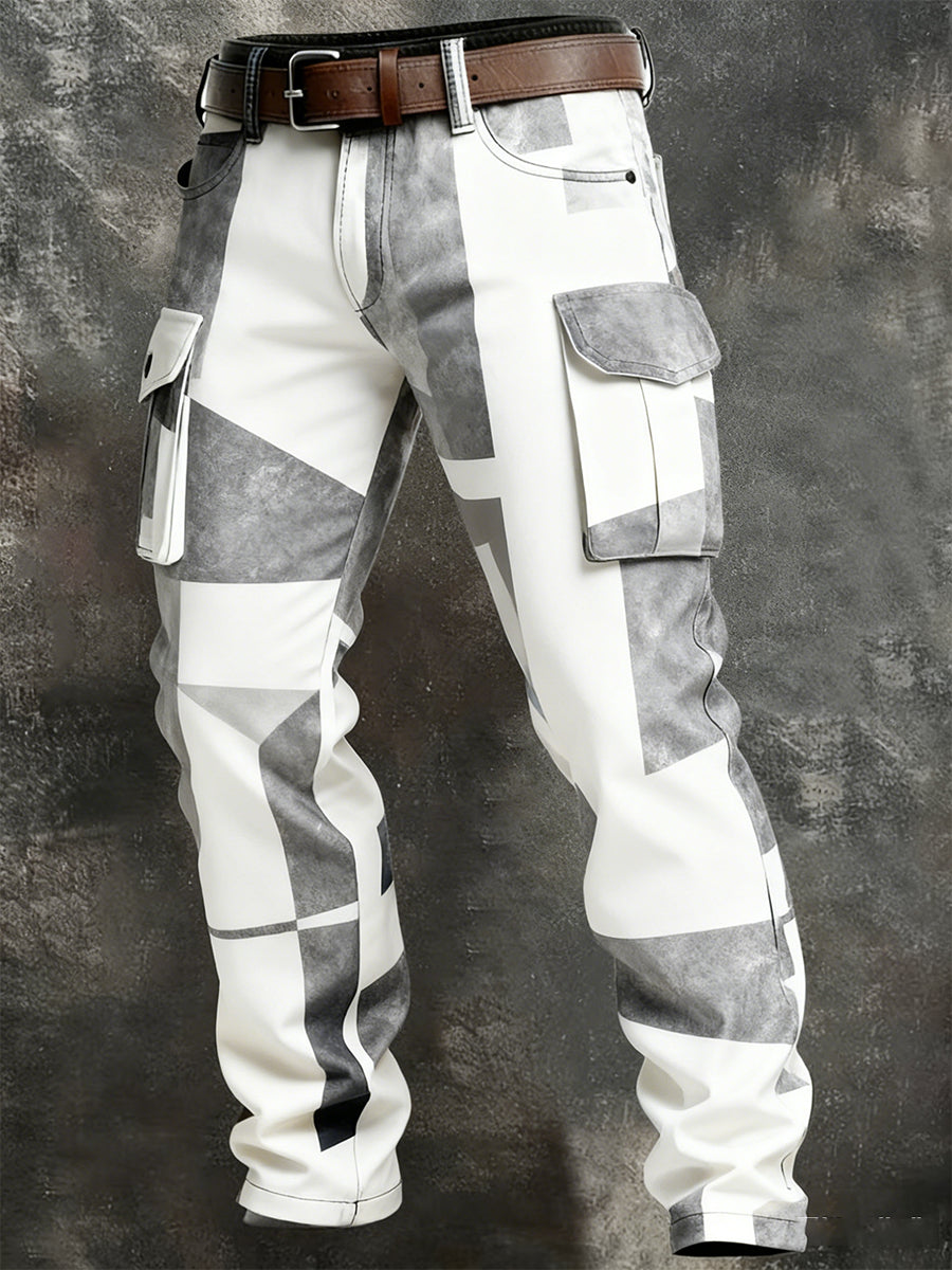 Herren Retro Business Style Freizeit hose