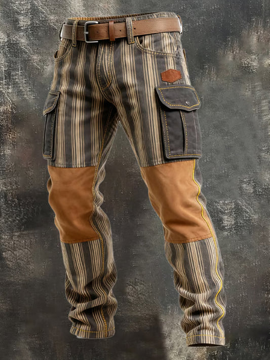 Herren Retro Business Style Freizeit hose