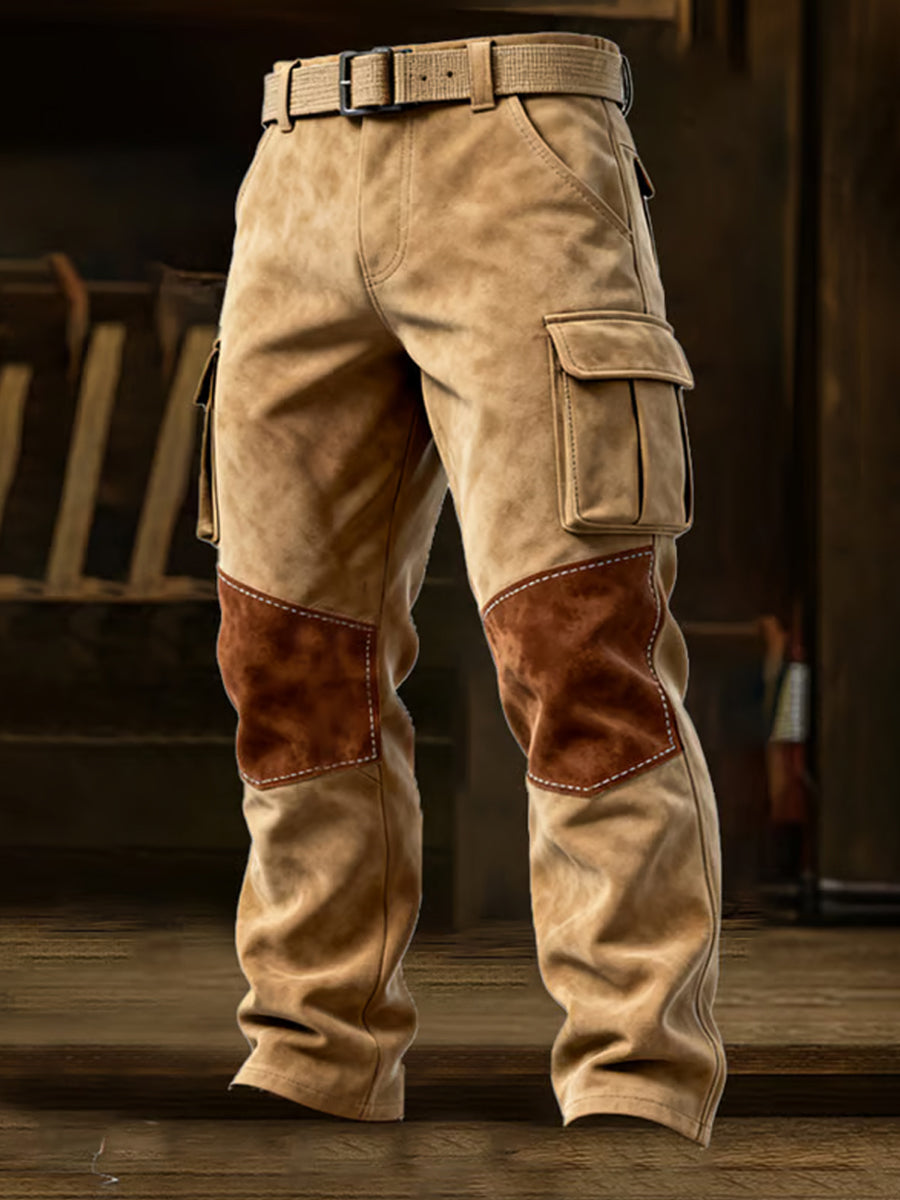 Herren Retro Business Style Freizeit hose