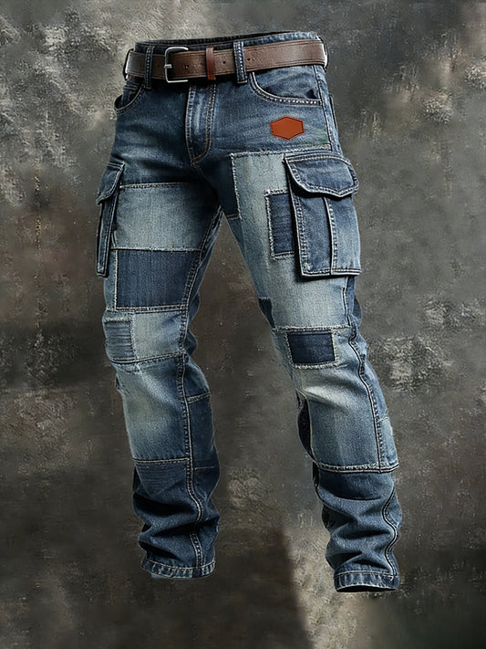 Herren Retro Business Style Freizeit hose