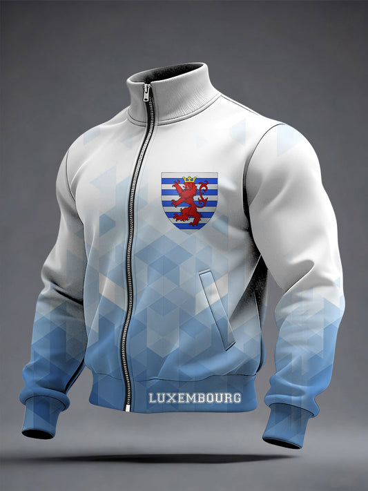 Herren Styli sche Steigung luxemburg ische Crest Jacke