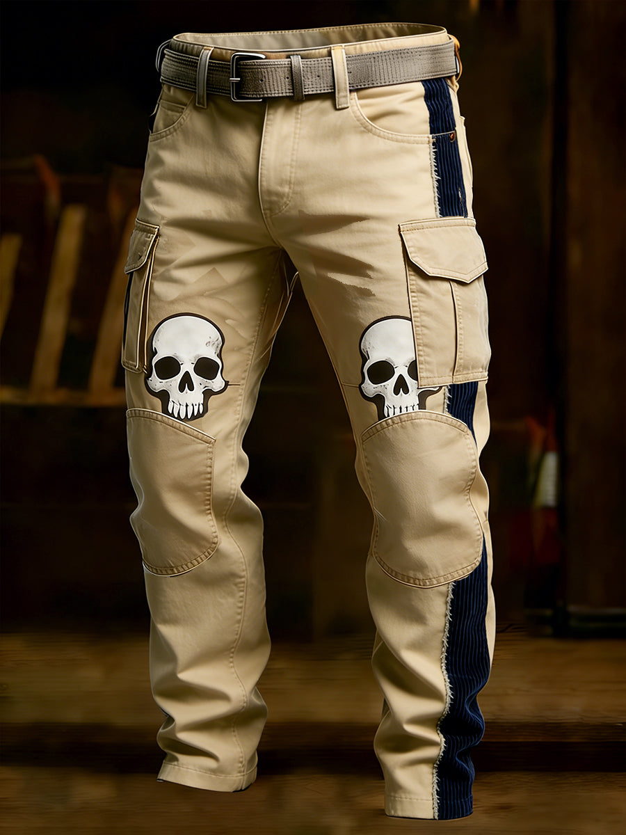 Herren Retro Business Style Freizeit hose