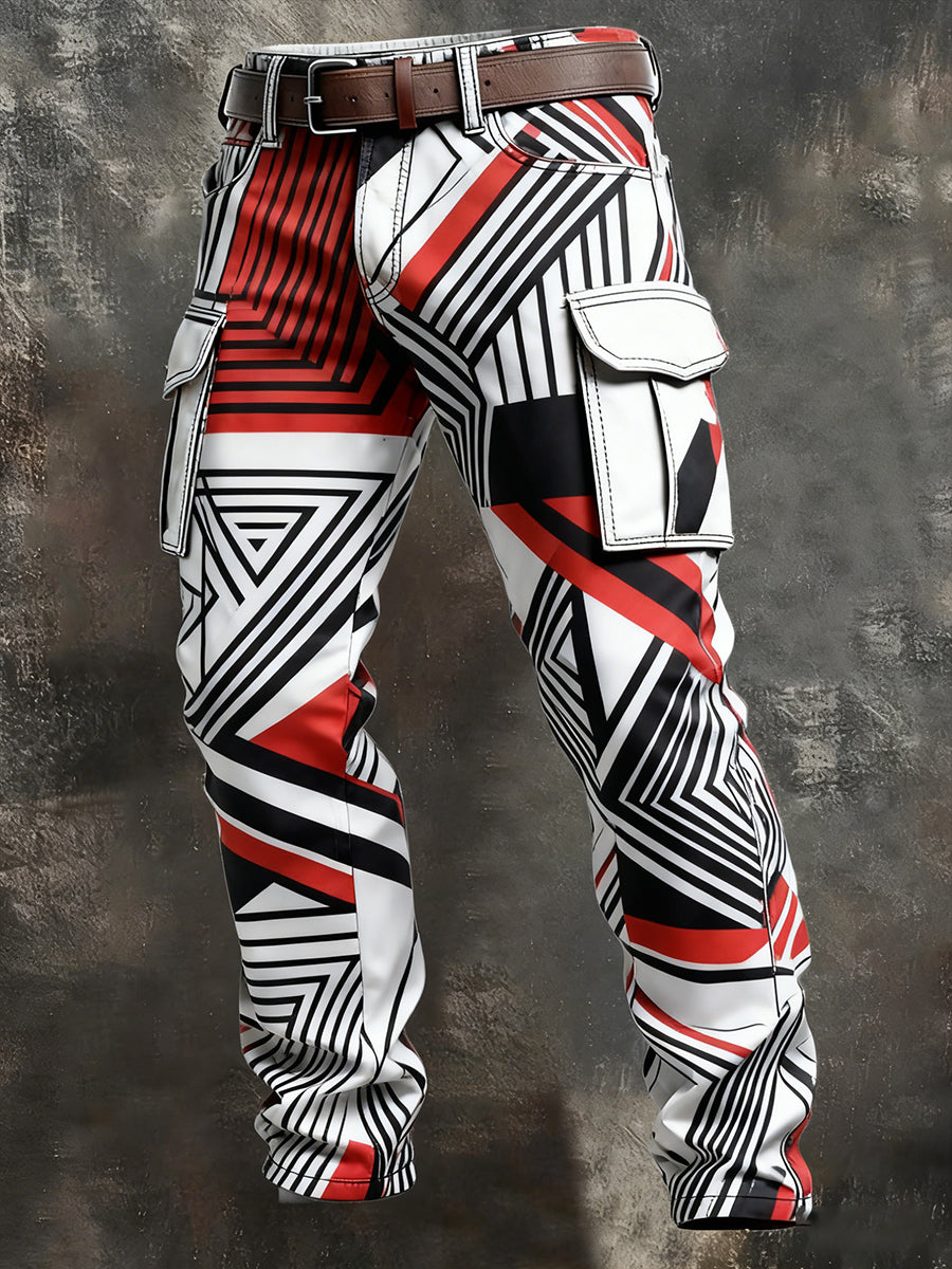 Herren Retro Business Style Freizeit hose