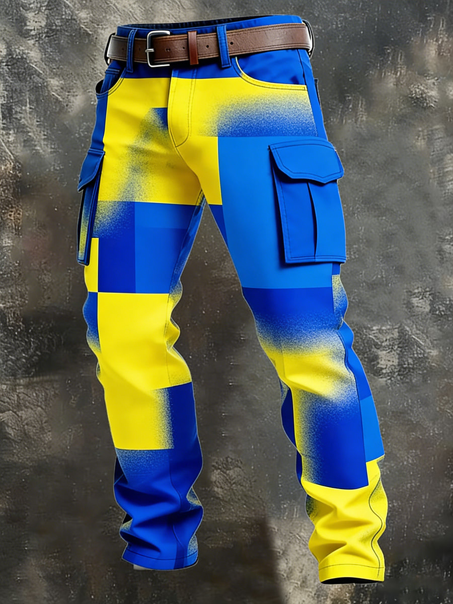 Herren Retro Business Style Freizeit hose