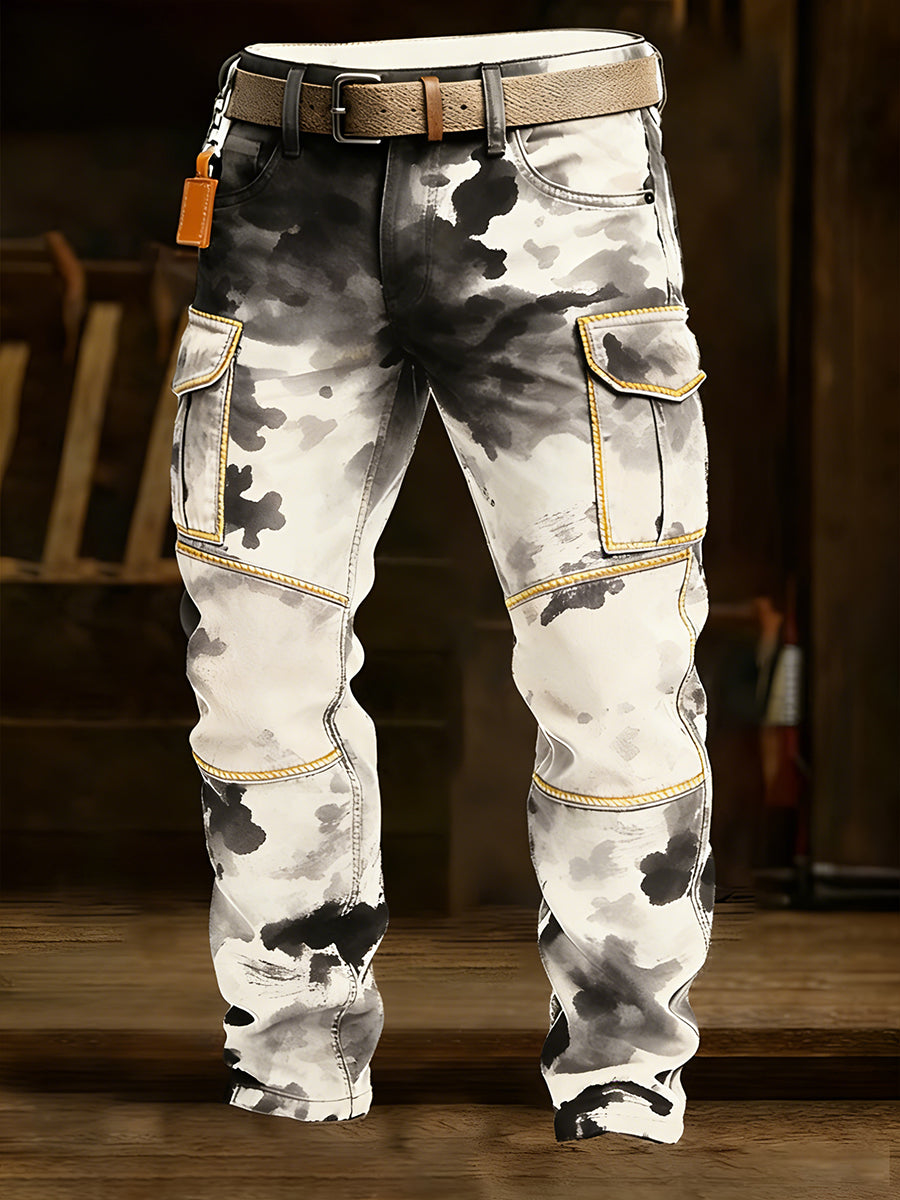 Herren Retro Business Style Freizeit hose
