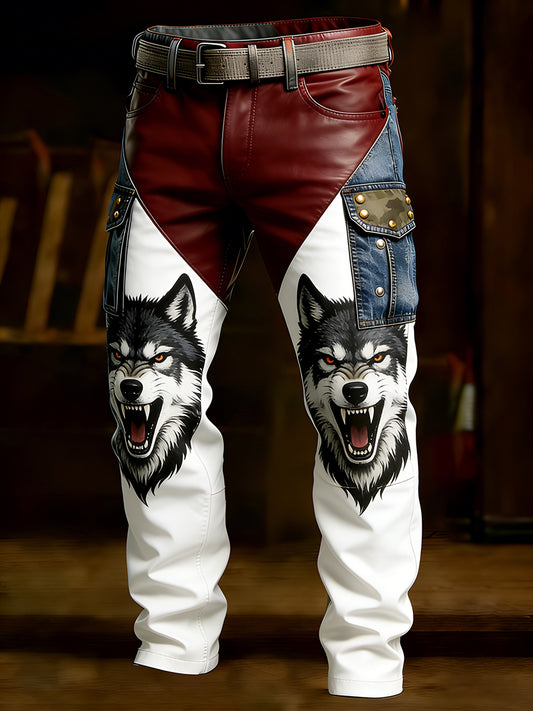 Herren Retro Business Style Freizeit hose